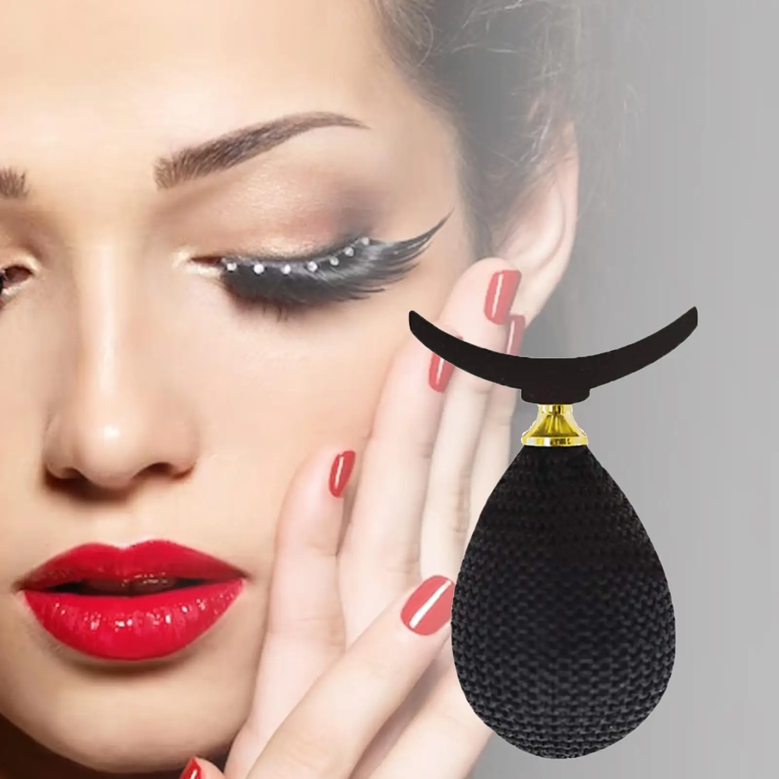 2x أداة مكياج صغيرة مريحة لختم ظلال العيون للفتيات والنساء