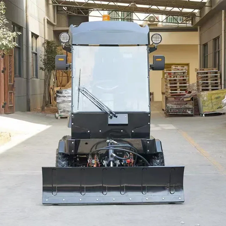 Ride On Snowplow Snowblower Machine Road Snow Sweeping Sweeper Machines