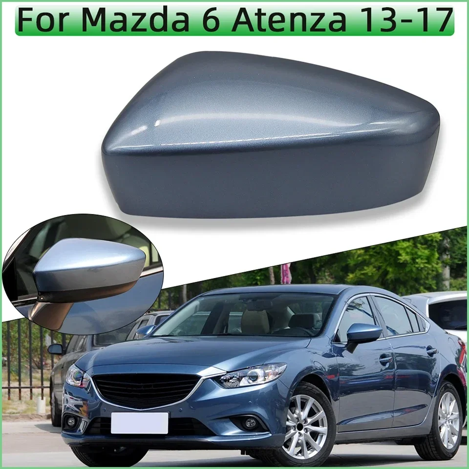 

Auto Parts For Mazda 6 Atenza 2013 2014 2015 2016 2017 Rearview Mirror Cover Cap Lid OutSide Door Mirror Housing Shell Painted