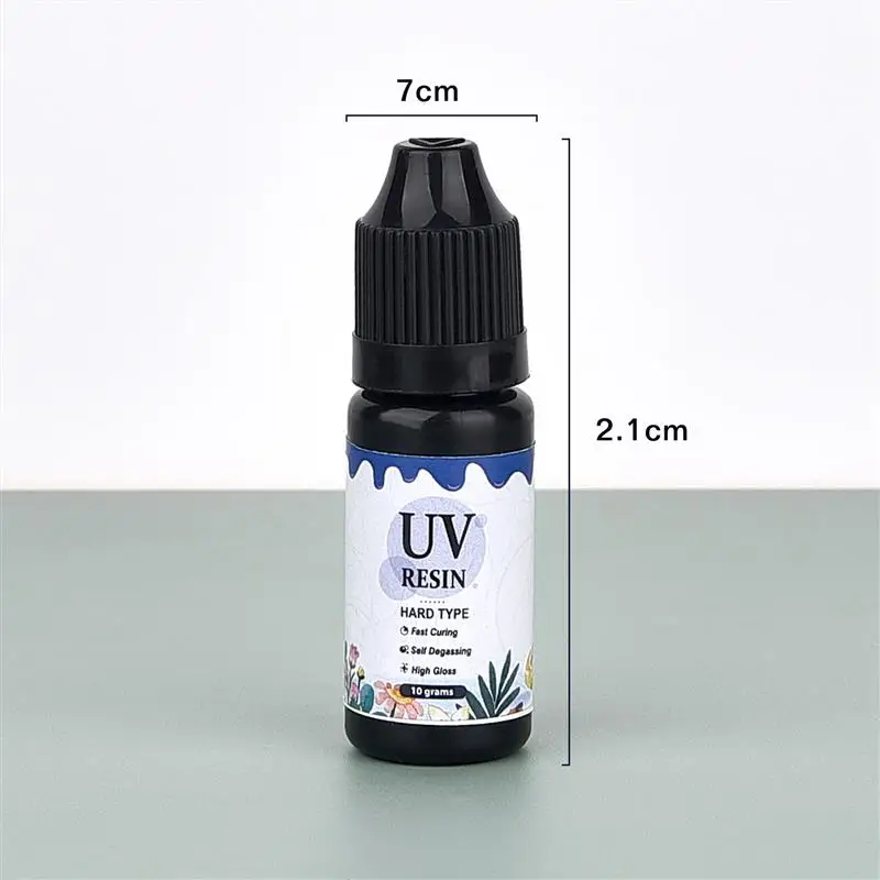 10g 25g UV Resin Glue Quick-Drying Clear Hard Epoxy Resin Glue Ultraviolet Solar Curing DIY Epoxy Resin Mold Jewelry Making Gel