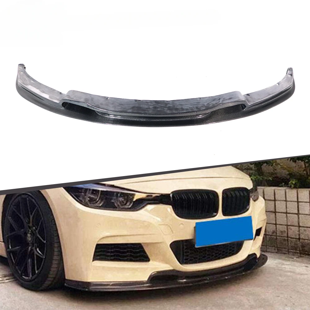 

Carbon Fiber Car Bumpers V Type Front Lip For BMW 3 series F30 M sport 320i 328i 335i 2013-2018