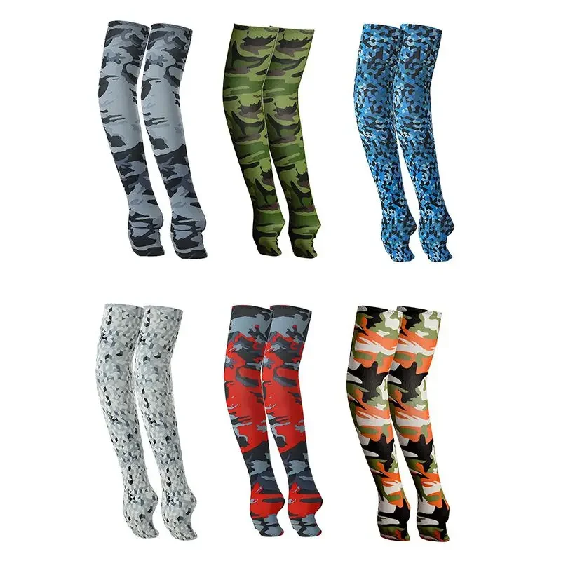 UV Solar Armmouwen Volwassen Zomer Fietsen Lange Mouwen Anti-Zonnebrand Manchet Ademend Vissen Armwarmers Cover Rijden Mouw