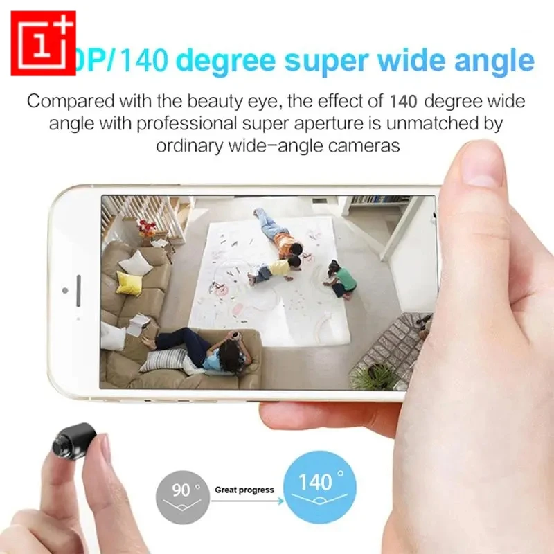 OnePlus X5 Mini 1080P HD Camera WiFi Wireless Night Vision Motion Detection Video Camera Home Security Camcorder Audio Recorder