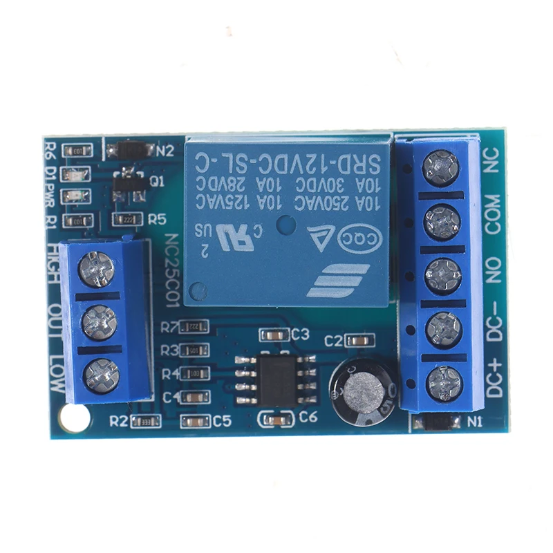 DC 12V 2 in 1 Pump Pour Water Automatic Controller Liquid Level Sensor Switch Relay Module