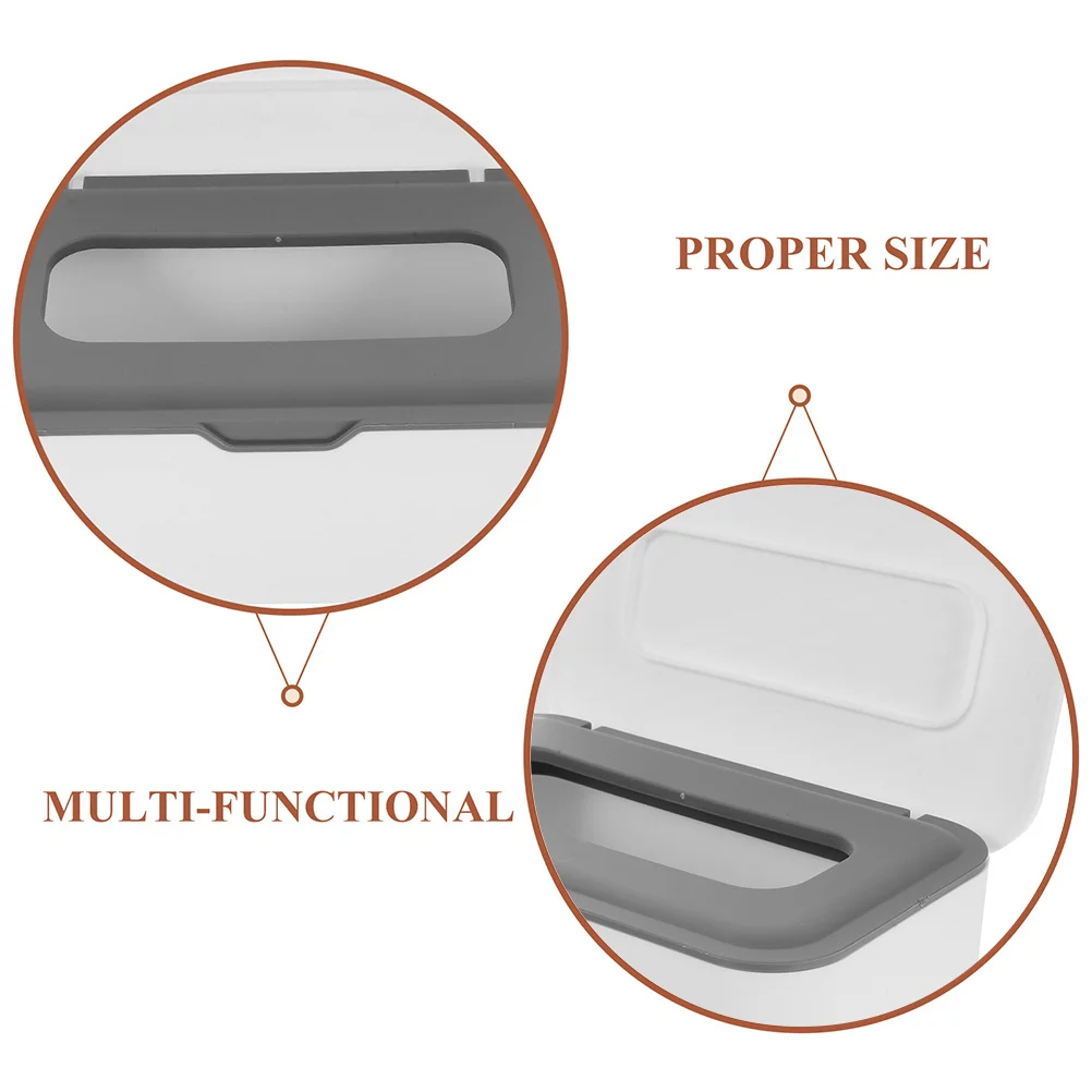 2 Buah Dispenser Tisu Bayi Kotak Penyimpanan Portabel Dapat Digunakan Kembali Wadah Tisu Perjalanan Ringkas Dispenser Tisu Ringan Tahan Lama