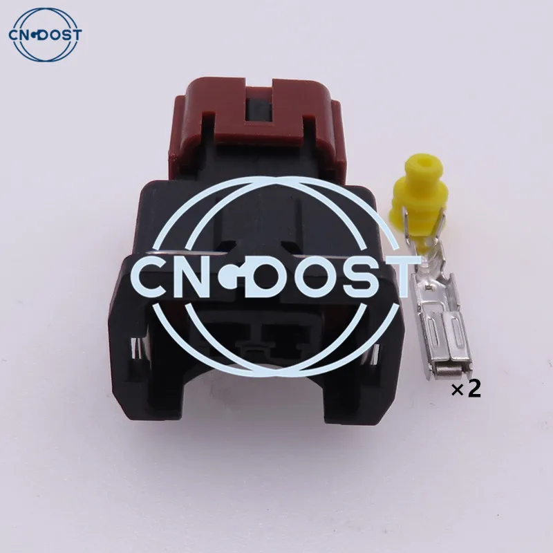 

1 Set 2 Pin PB185-02326 AC Assembly Knock Sensor Plug Car Socket EV1 Connector For Nissan A32 A33 4G91 4G92 4G93 Fuel Injector