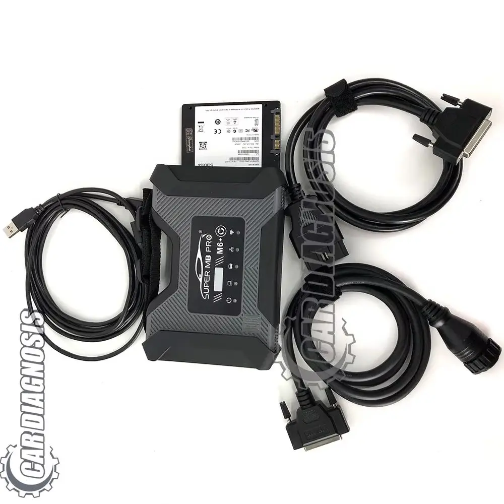 

Новый doip VCI SUPER MB PRO M6 WiFi Поддержка программного обеспечения MB Star DTS DAS WIS EPC для Benz Cars Trucks Diagnosis Tool с ssd