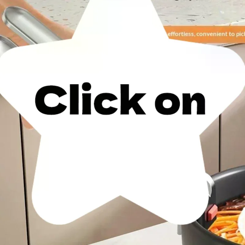 1Pc Anti Scalding Clip Hot Bowl Holder Dish Clamp Pot Pan Gripper Clip Air Fryer Dish Plate Retriever Tongs Kitchen Supplies