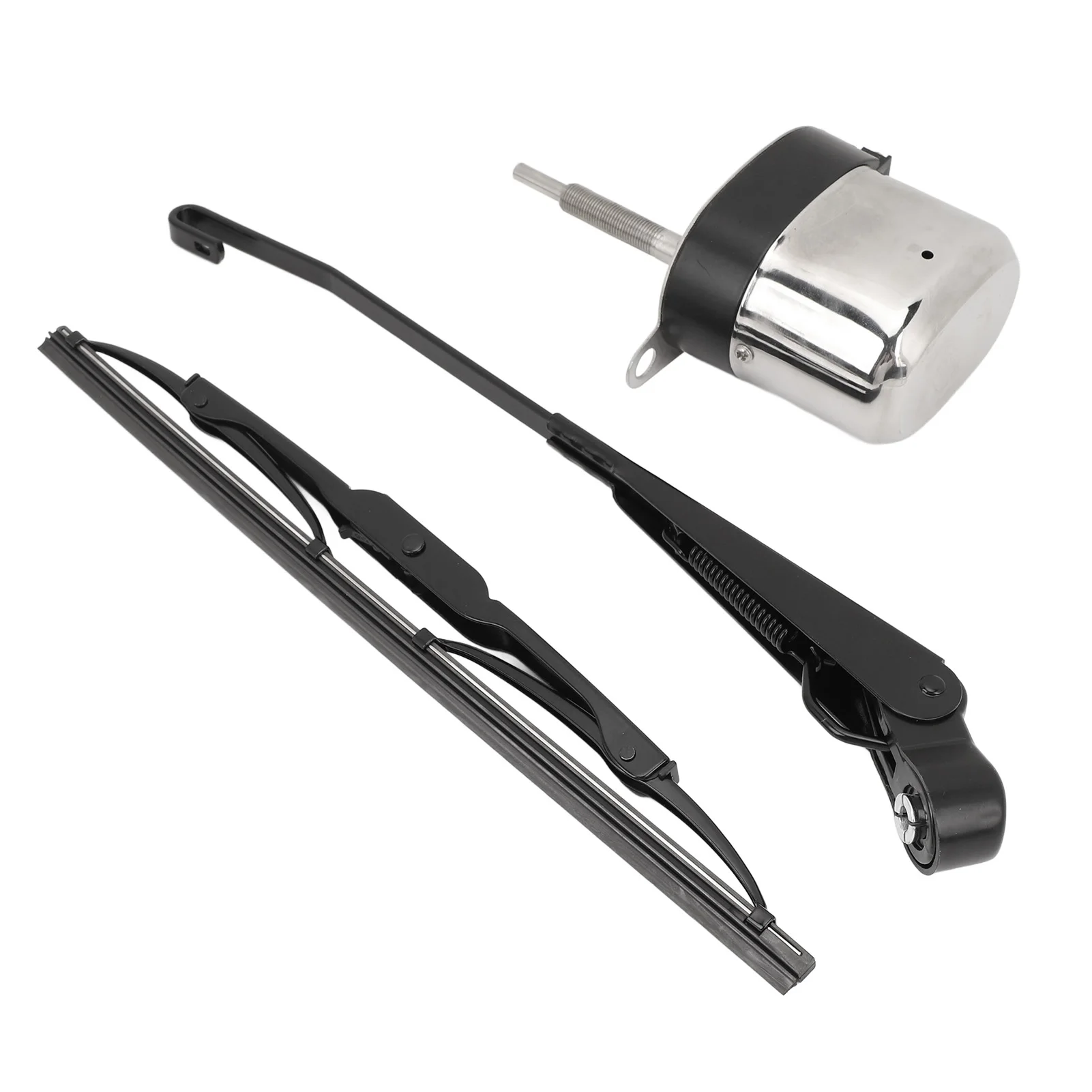 

12V 105 Degree Rotating Windshield Wiper Motor Kit Universal Electric Wiper Arm Motor Set for Tractor Fishing Boat ATV UTV