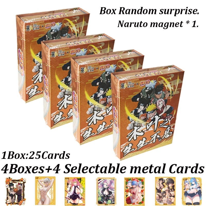 

Retail 2024 New Ying Culture Wave 2 Shadow Culture Creative Bonds Of The Leaf Sasuke Hyuga Hinata Anime Peripheral Game Card Toy