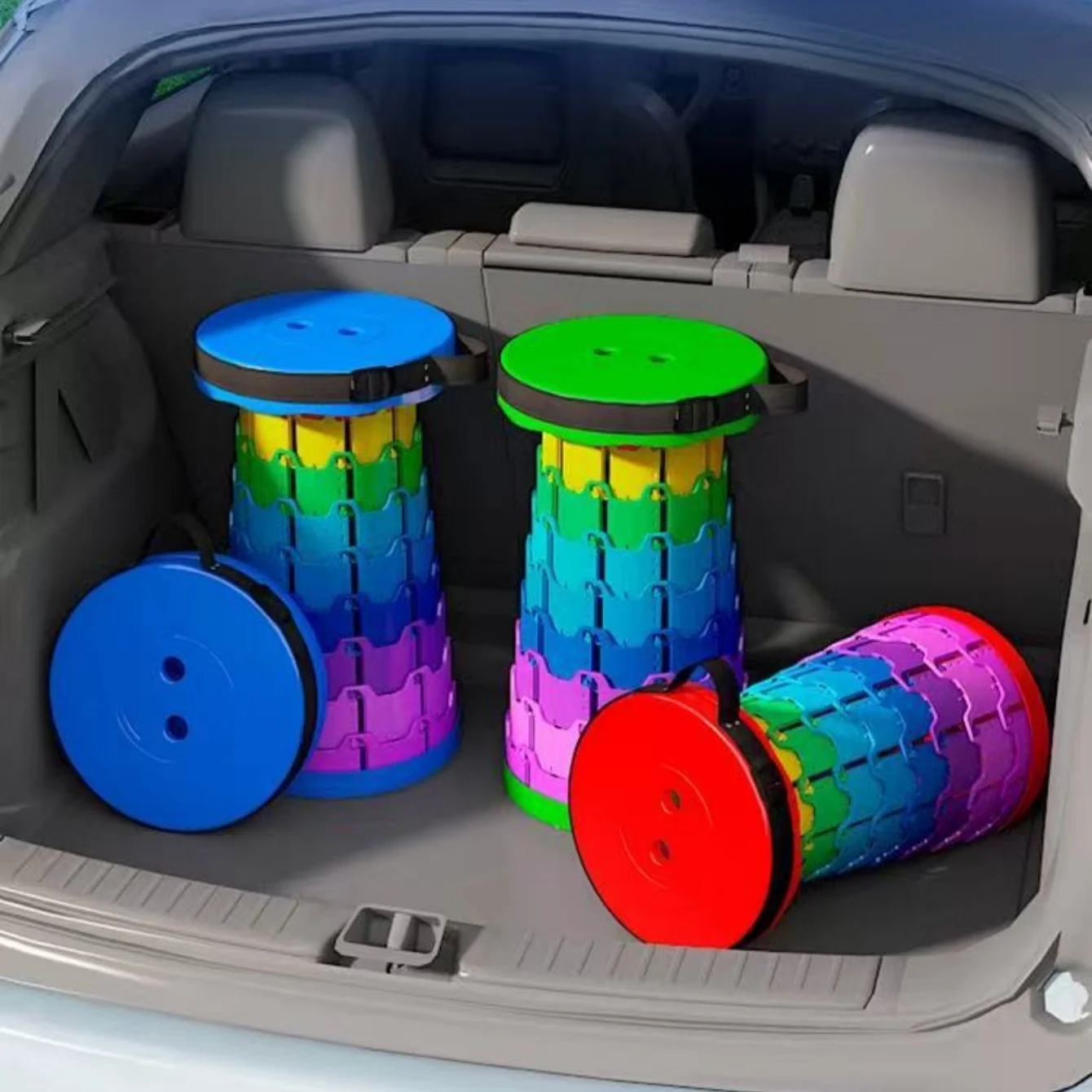 

Foldable Stool Thickened, Portable Collapsible Stool Retractable Stool, Foldable Portable Collapsible Chair Outdoor Activities