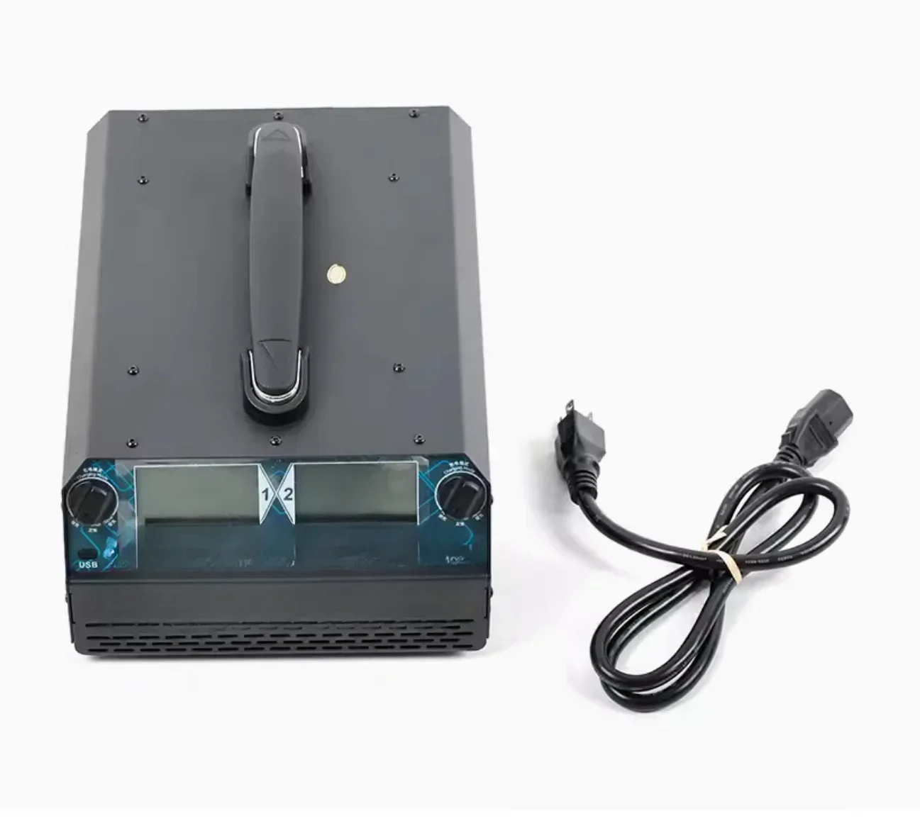 U4-HP طائرات حماية النباتات HV بطارية ليثيوم 25A شاحن ذكي 2400 واط مزدوج 6-14S