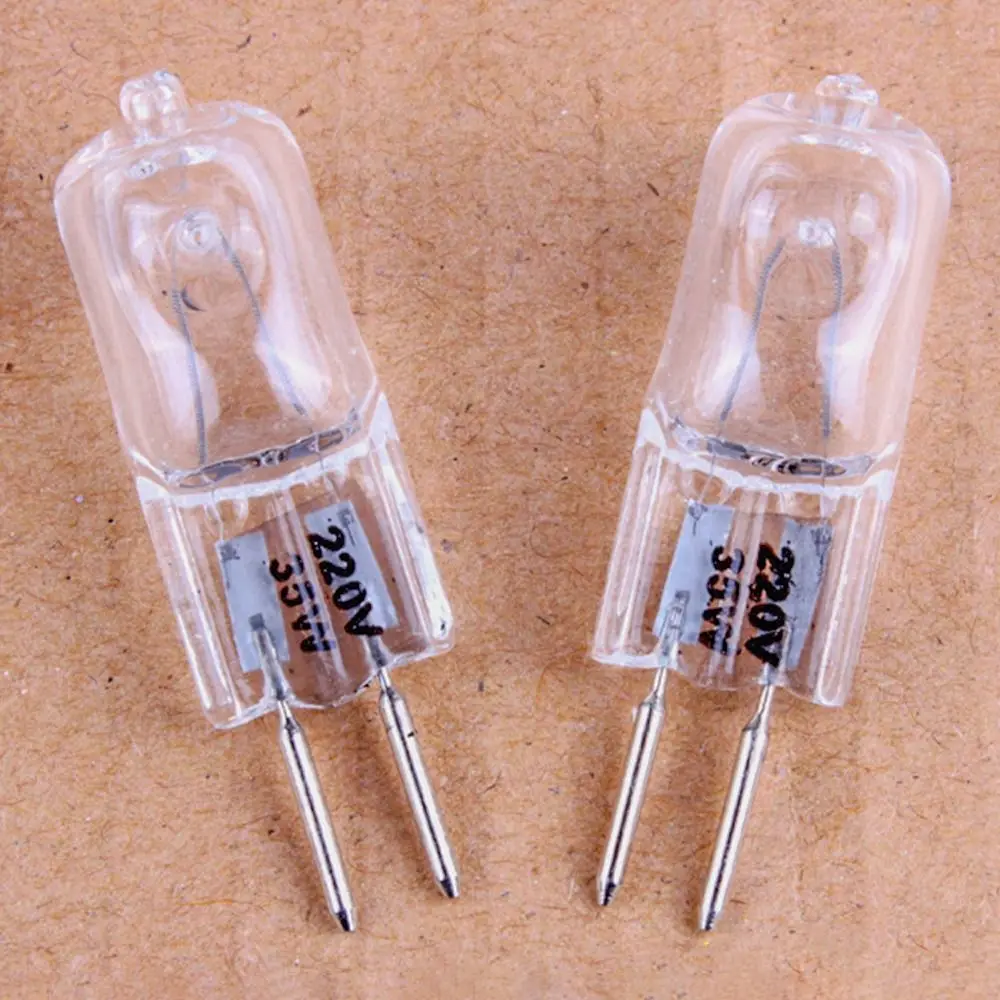 5PCS 220V Light Beads Bi-Pin LED Lamp Halogen Bulbs Warm White Bulbs Light Capsule Lamps