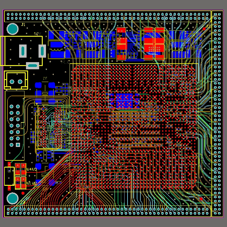 Kintex Ultrascale+ FPGA Development Board XCKU5P Core Board | High-Performance Prototyping Module