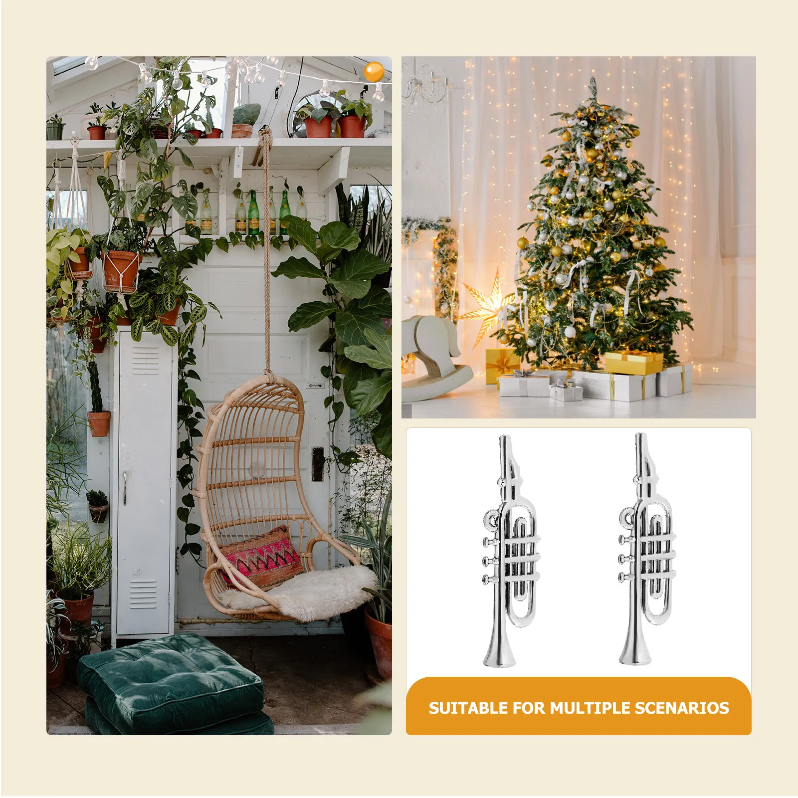 20-teiliges Set mit kleinen Mu – Musical Instrument Xmas Ornaments Bewertung und Preis