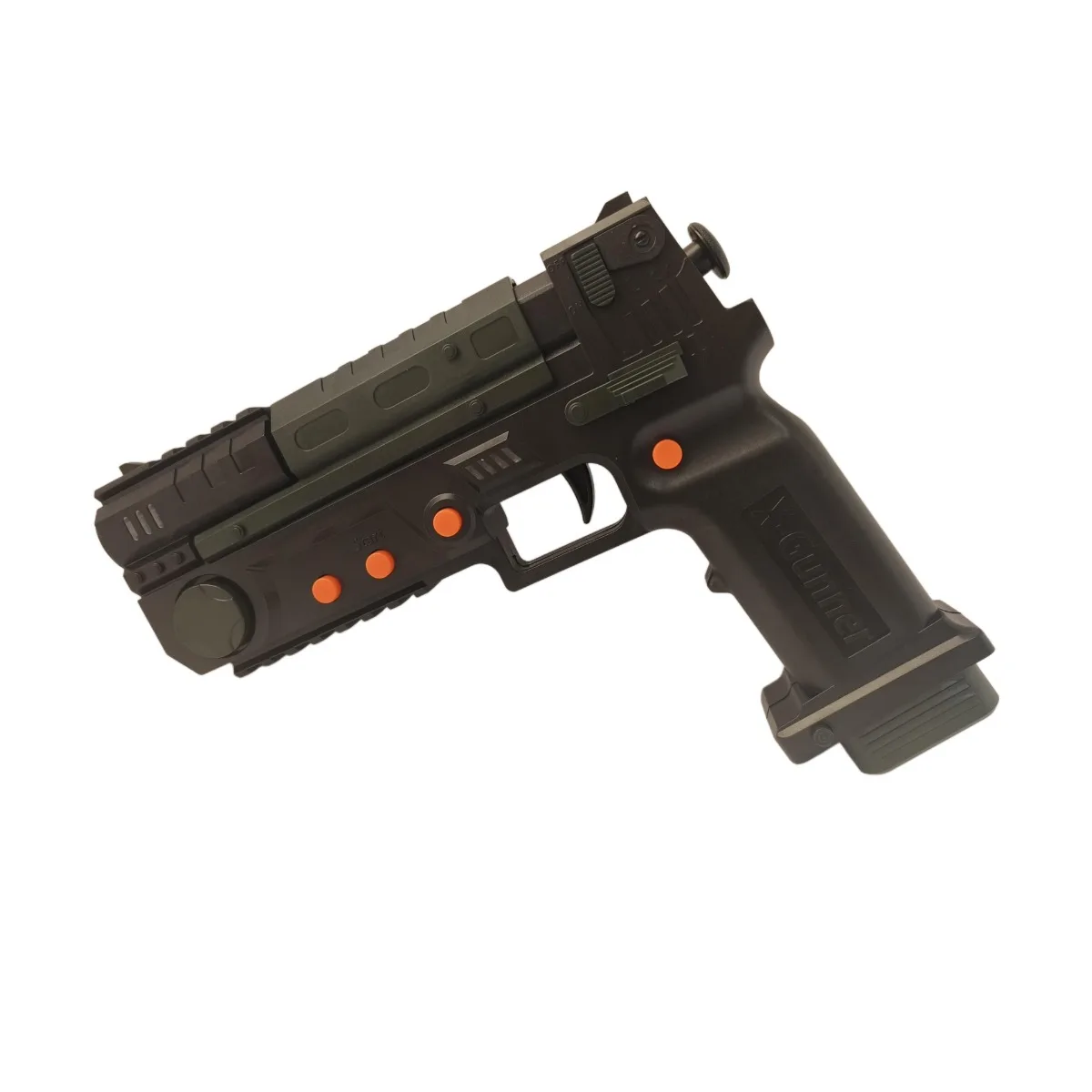 XGUNNER Light Gun Wireless Gaming Pistol Recoil and Vibration，for PC Arcade Simulator Independently Developed Support 4 Player