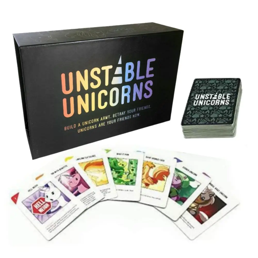 New Second Edition Unicorns Core Board Game Card And Dragons NSFW Rainbow Uncut Legend Expansion Pack