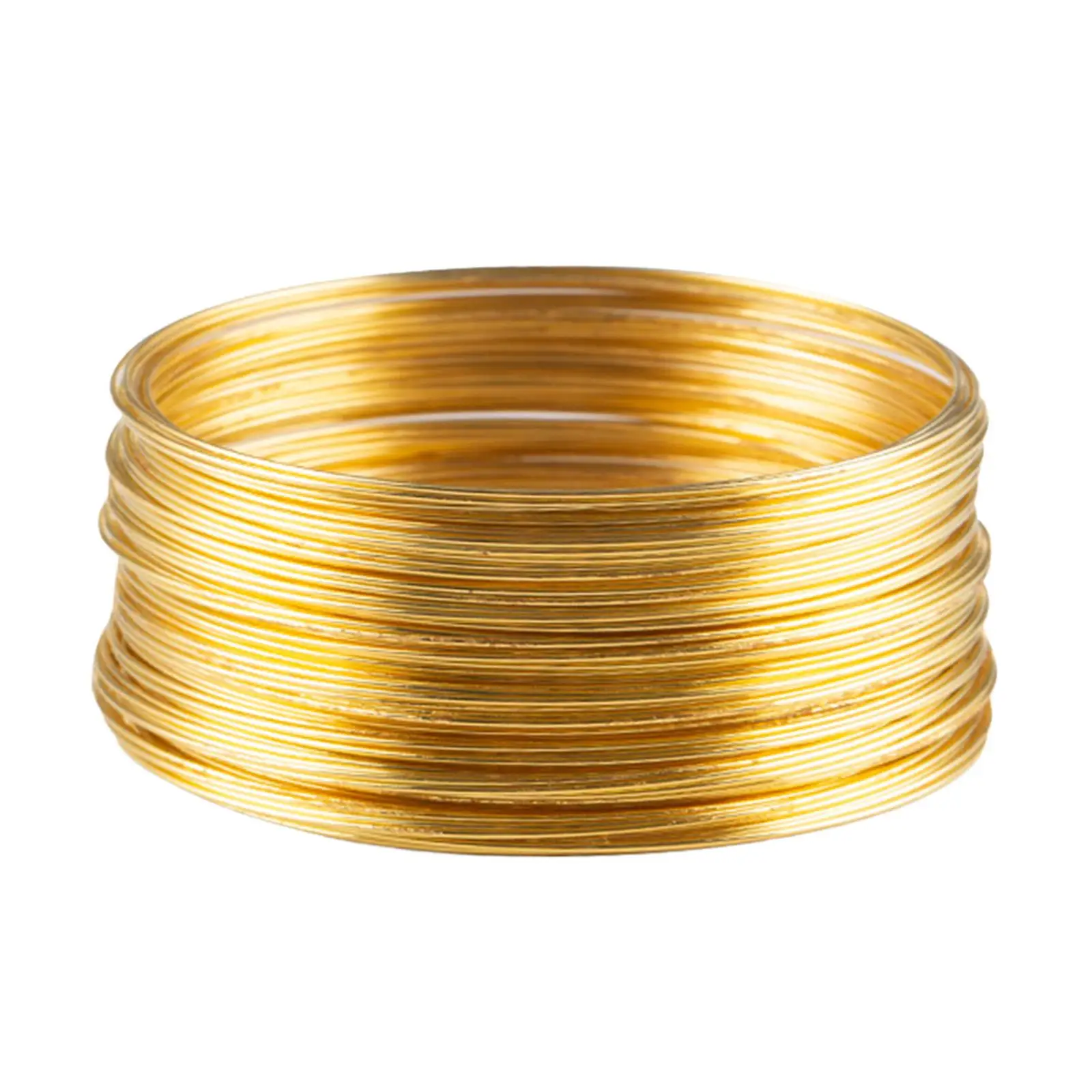 Jewelry Craft Memory Wire 50 Loop Metal Beading Wire Set for Bracelet Making DIY Accessories for Gifts