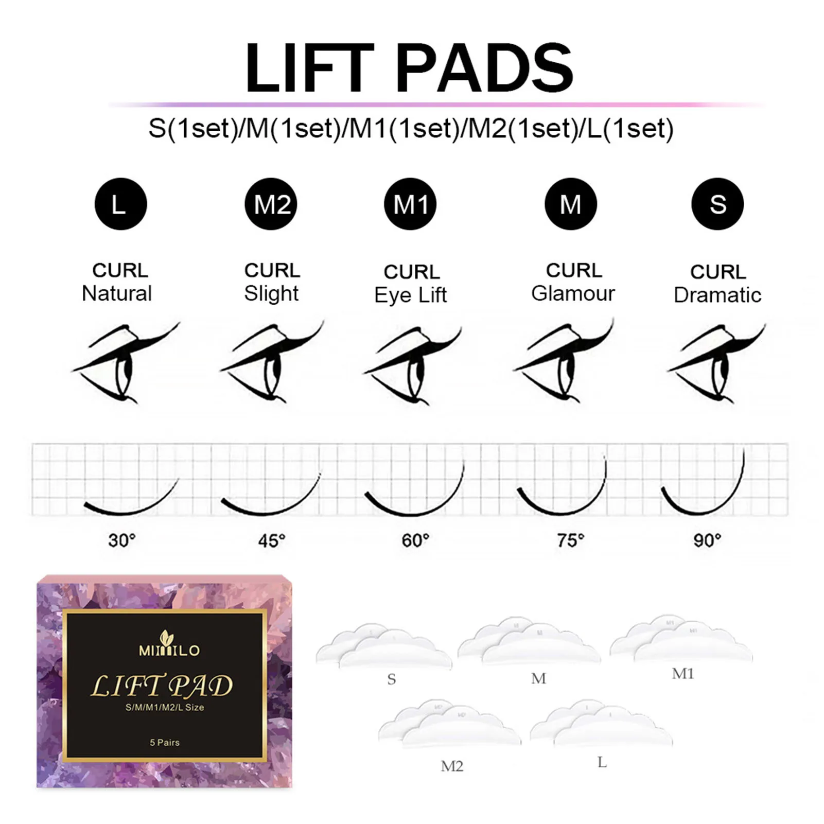 Lash Lift Kit Eyelash Tint Kit Brow Lamination Kit For Lash Brow Tint Semi-Permanent Eyelash Perm Kit For Salon DIY At Home