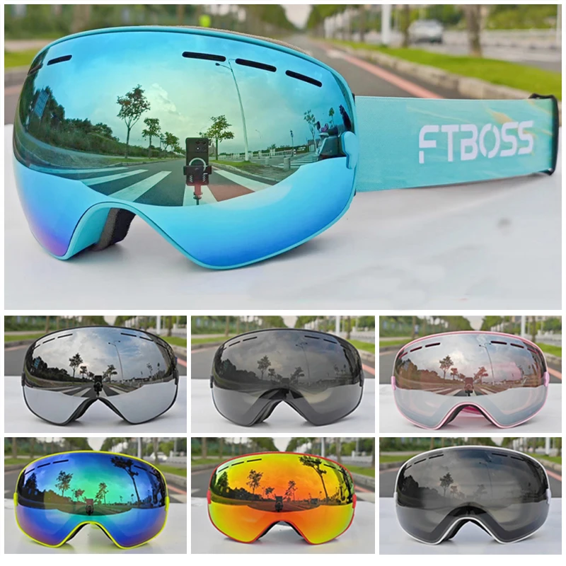 

Уличные велосипедные очки для взрослых, лыжные очки, защитные очки, очки для сноуборда, ветрозащитные очки, отлично подходят для снаряжения, унисекс