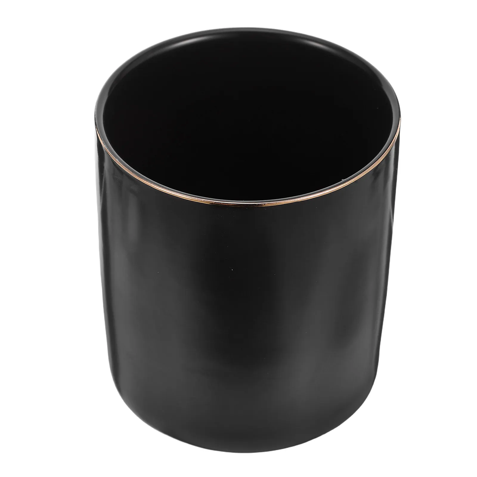 Ceramic Pencil Holder for Desk Pen Stand Makeup Brush Container Toothbrush Storage Rack Kitchen Utensil Organizer Cylinder Shape