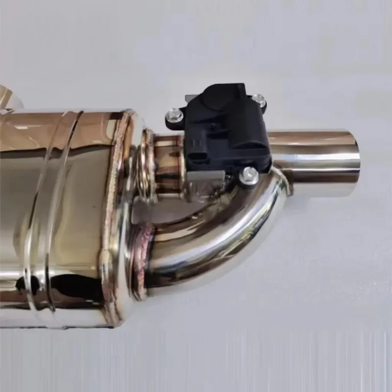 Universal T Shape One in Two Electric Exhaust Muffler Dump Valve Exhaust Cutout 2