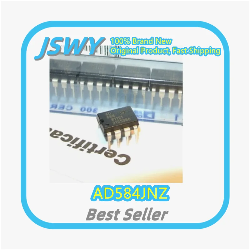 (1/10 piece) AD584JNZ 584JNZ PDIP-8 Voltage Reference Chip, Brand New Original