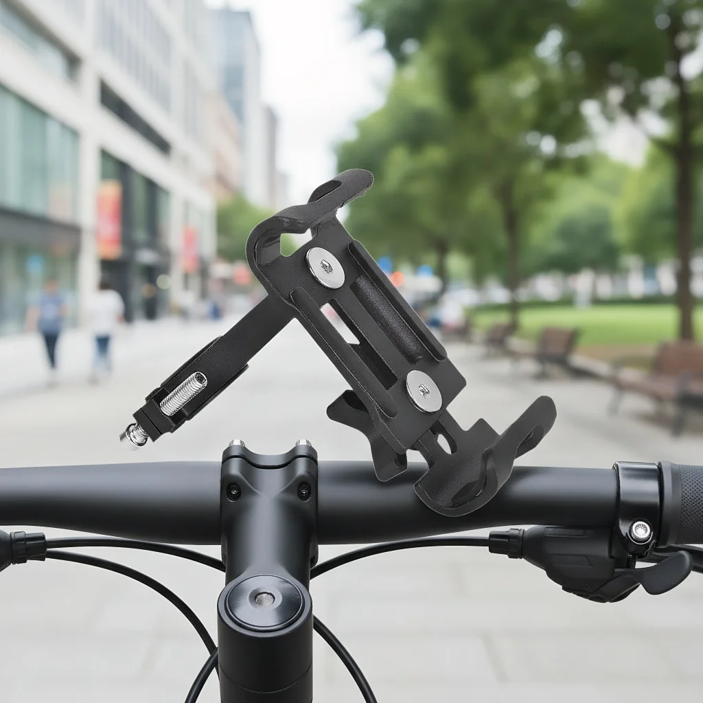 

Универсальный 360° ° Алюминиевое крепление для телефона на велосипеде и мотоцикле — сверхмощный держатель GPS-навигации