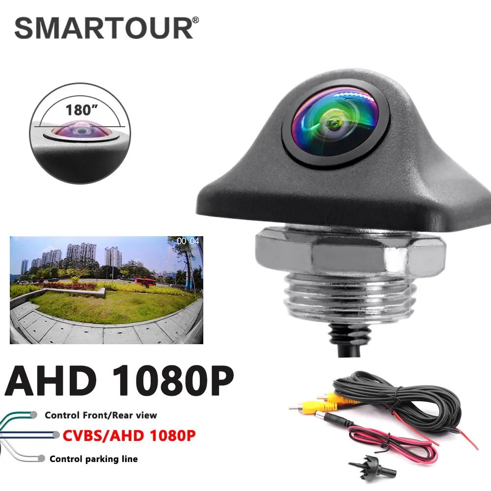 

4K 1080P AHD Rear View Camera IP68 Waterproof Night Vision Camera Reverse Backup Parking Monitor Android Head Unit Universal