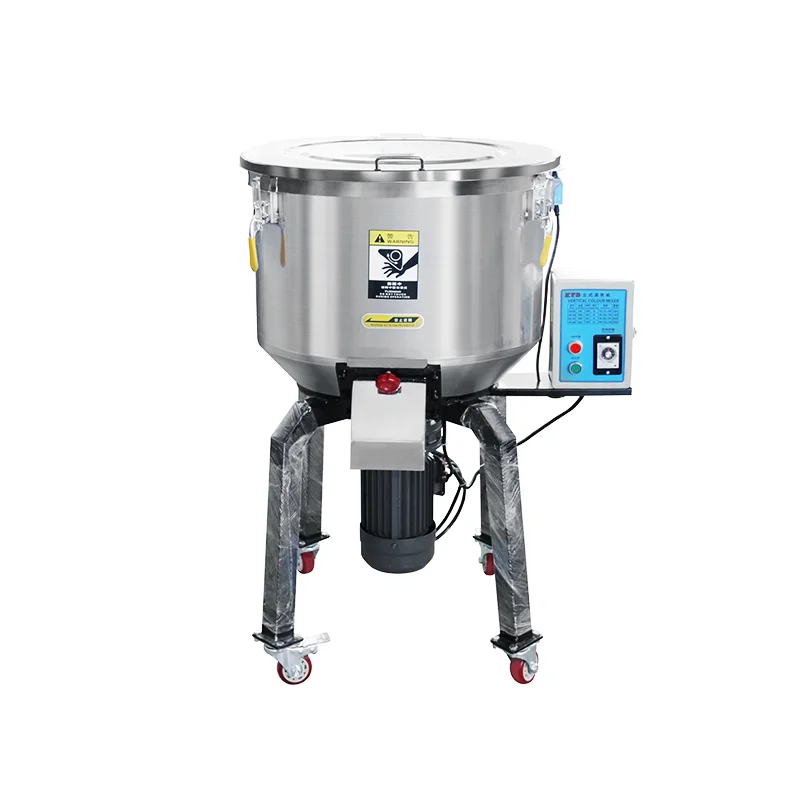 

Industrial 100-500kg Vertical Plastic Mixer | Auto Color Blender for PVC/Pellets | High-Speed Granular Mixing Equipment