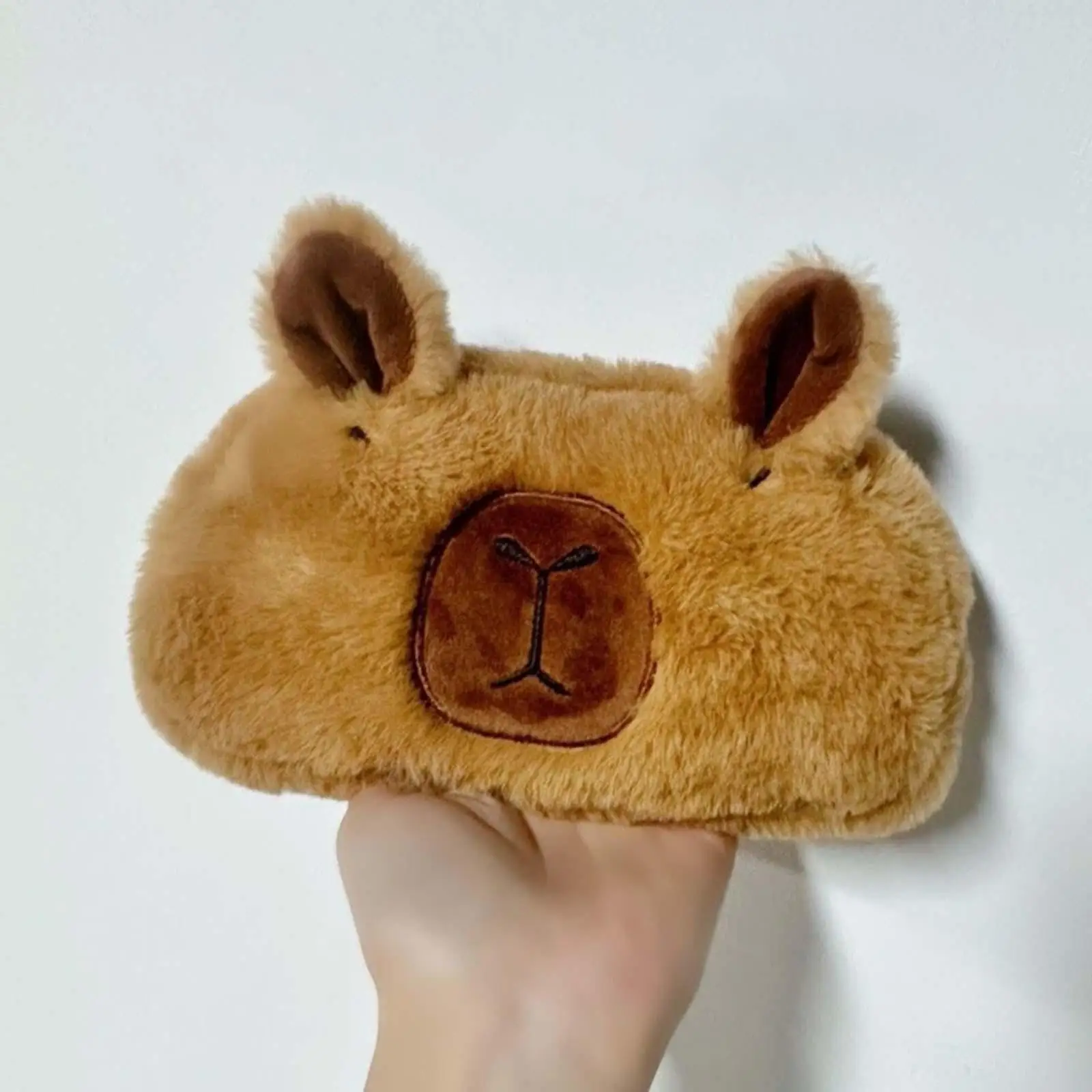 

Capibala Plush Pencil Case School Supplies Bag Creative Stationery Organizer Bag