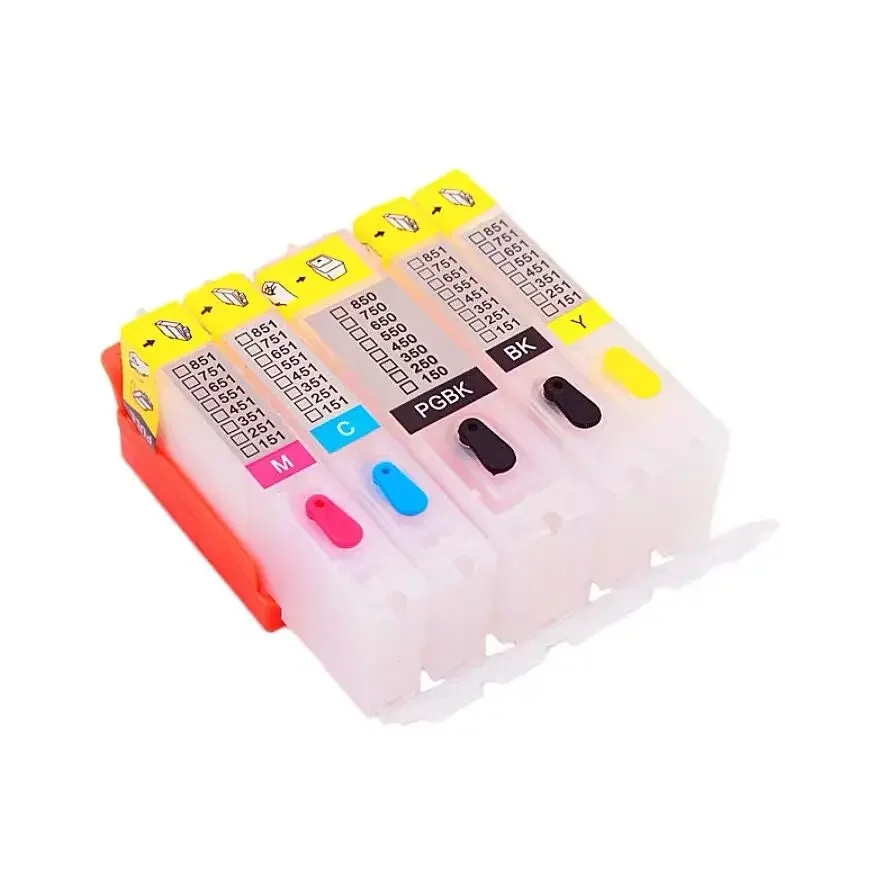 Imagem -03 - Pgi 550 Cli 551 Cartucho Cores Bolo Tinta Fazer Comida para Pixma Mg5450 Mg5550 Mg5650 Mg6350 Impressora