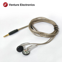 Venture Electronics VE Monk Plus SPC 3.5SE/2.5TRRS/4.4TRRRS Earbuds Hifi Earphones for pc & mobile phone