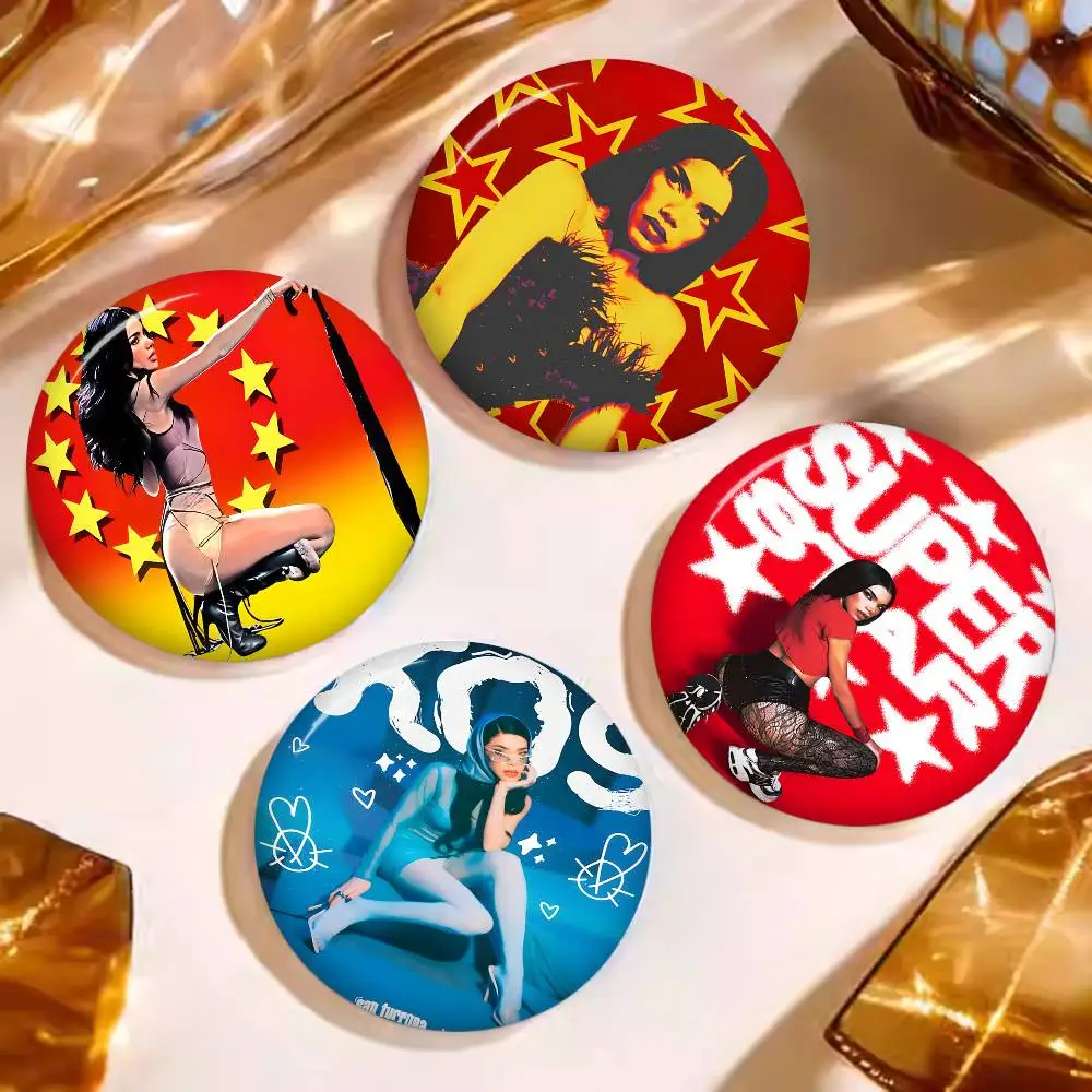 Os Case for k-Kenia singer 58mm Cute Series Pins Badge Interesting Cartoon Animals Brooches Backpack Clothes Gift Accessory
