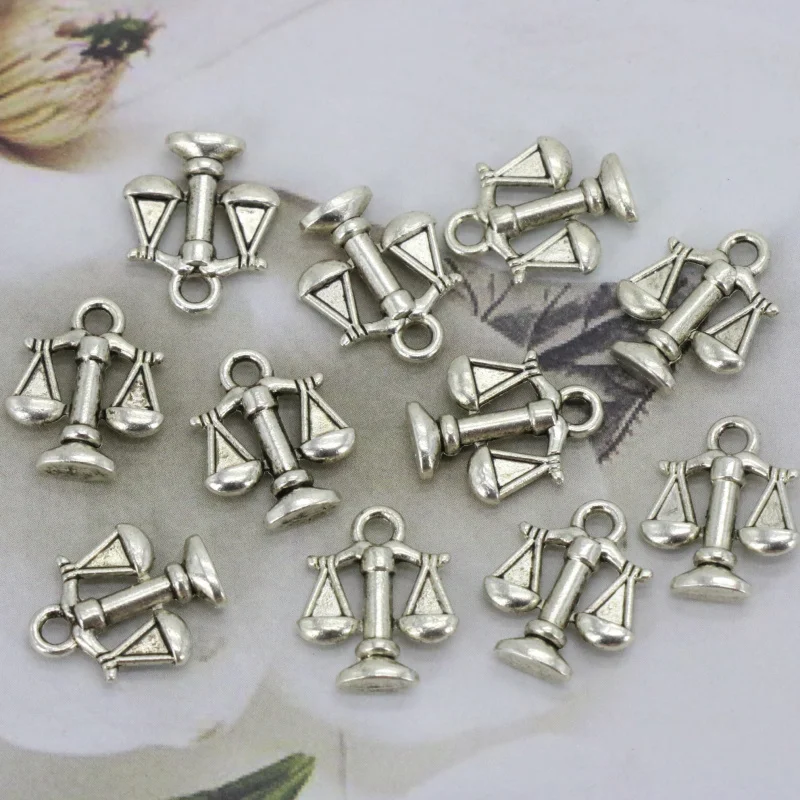 Fashion Metal Key Slingshot Iron Tower Libra Wing 6 Styles DIY Accessories Small Pendant for Making Design Exquisite Gift