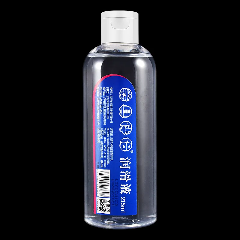 Lubrificazione anale Lubrificante sessuale a base d'acqua 215ml Gel d'amore Lubrificante sessuale Coppie Gay Orgasmo vaginale Olio Lubrificante per masturbazione sessuale
