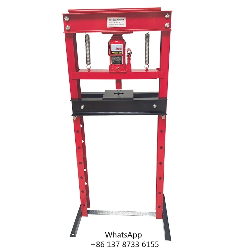 

Heavy Duty H-Frame 20Ton 32Ton Air Hydraulic Vehicle Equipment Manual Workshop Hydraulic Shop Press 20 Ton