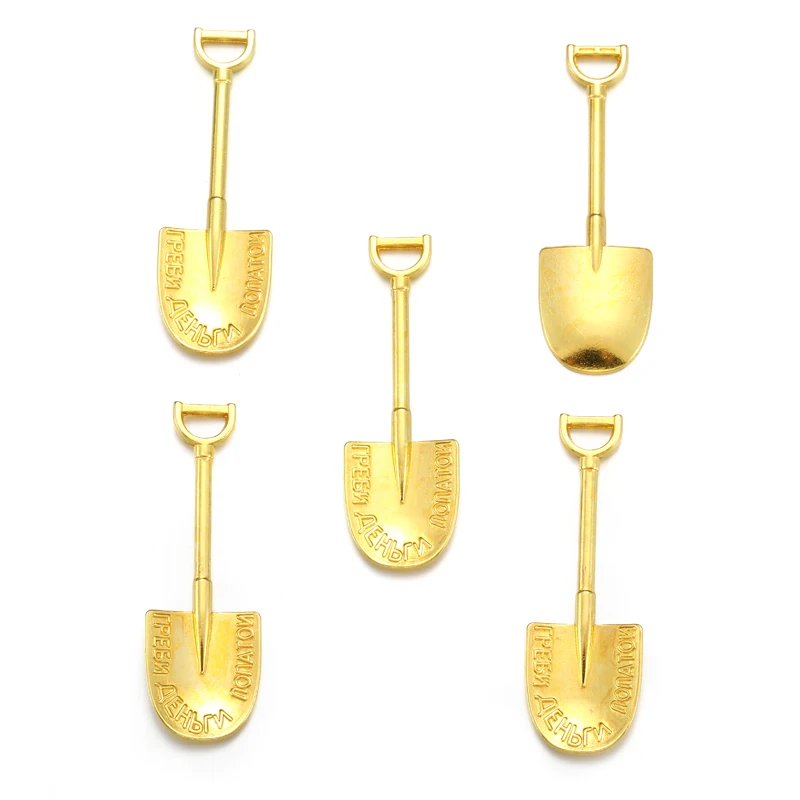 10 pcs Metal shovel Charms Diy Jewelry Handmade Accessories Fashion Charms Pendant  45*15mm J283