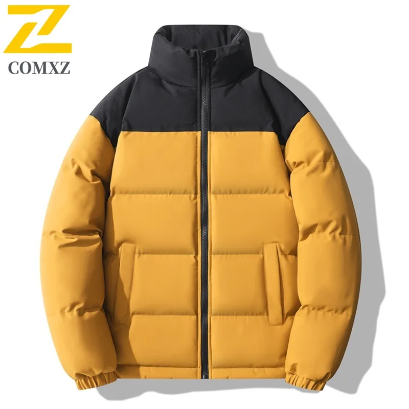 Men's ​​Thickened Cotton Windbreaker American Style Outdoor Sport Jacket Waterproof Windproof Cool Weather​​ Warm tactics Coat