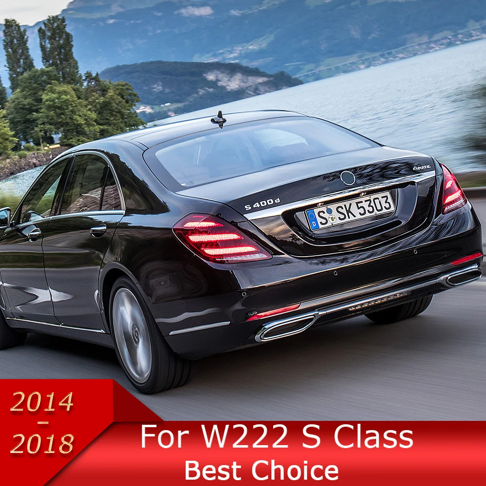 

Автомобильные фары для W222 2013-2018 S Class светодиодный, автомобильные задние фары S320 S350 S400 S450 S500 S560 S680 S65 S63, аксессуары для задних фар