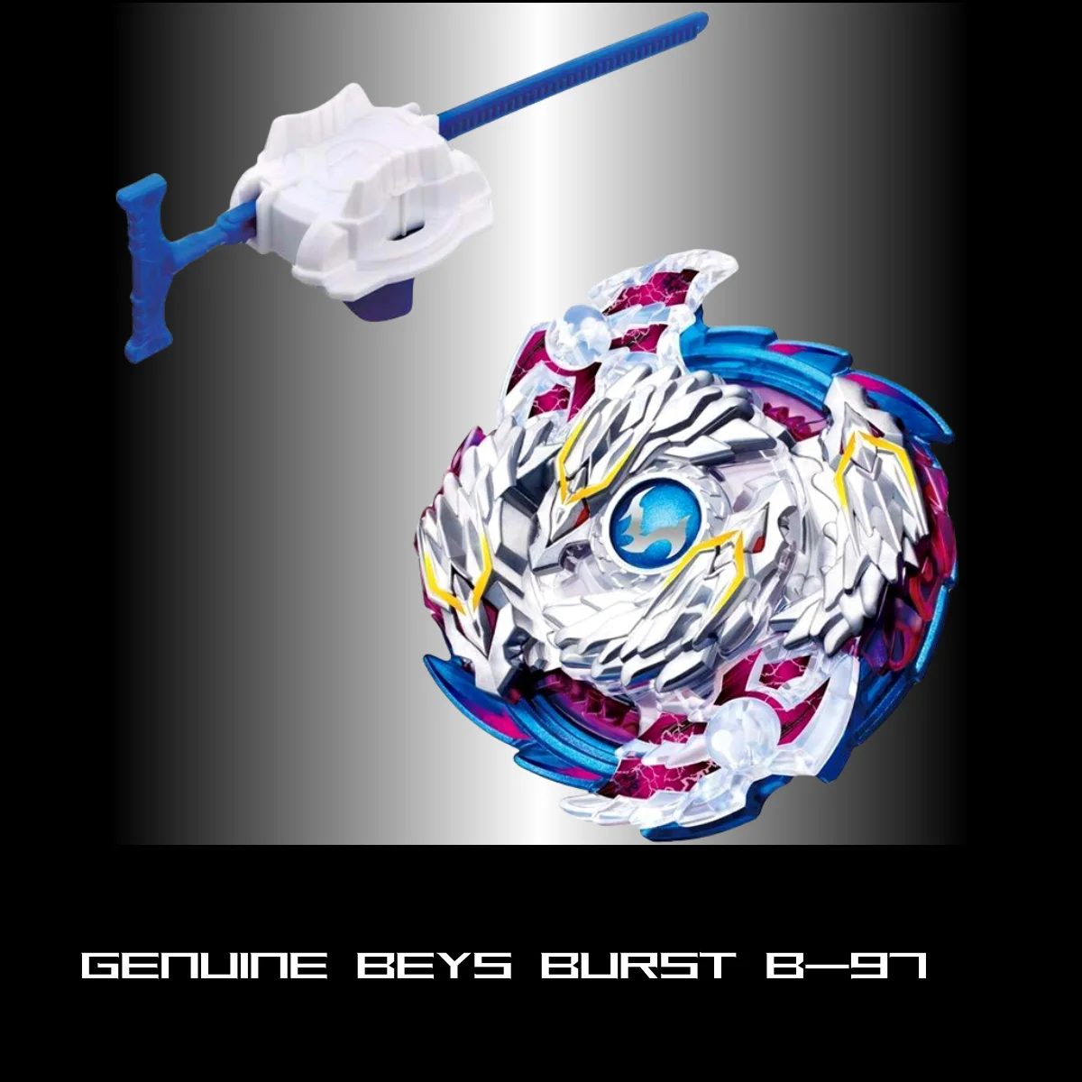 GENUINE BEYS B-97 Battle Burst Starter Nightmare Longinus.Ds With Launcher/with original packaging