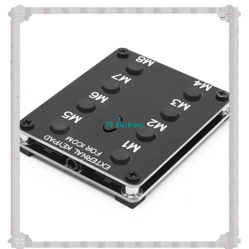 24-Hour Delivery For YAESU IC-7610 IC-705 For ICOM Transceivers Radio Control External Keyboard Keyboard Shortcut Control