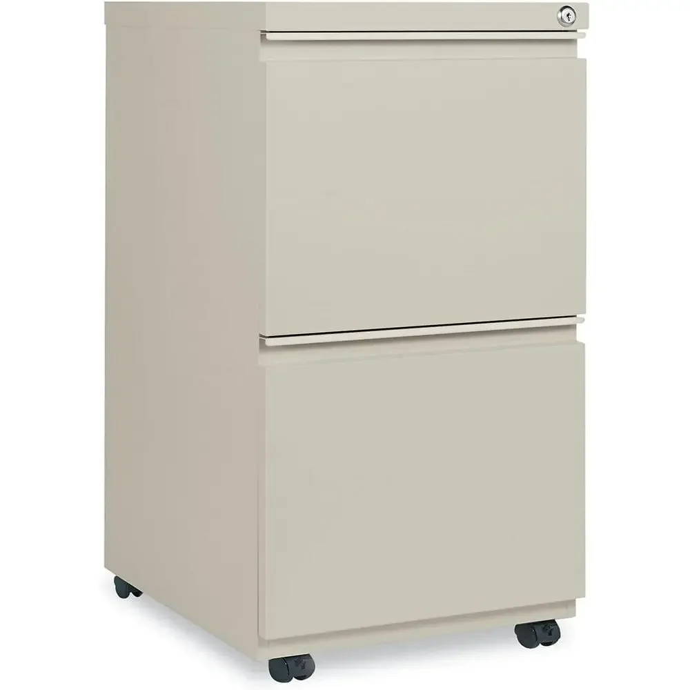 Metal Pedestal with Full-Length Pull, 14.875 Wide x 19.25 Deep, Putty