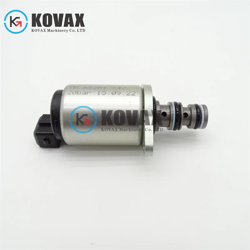 For Tm63201 24v 20bar Excavator Hydraulic Solenoid Valve