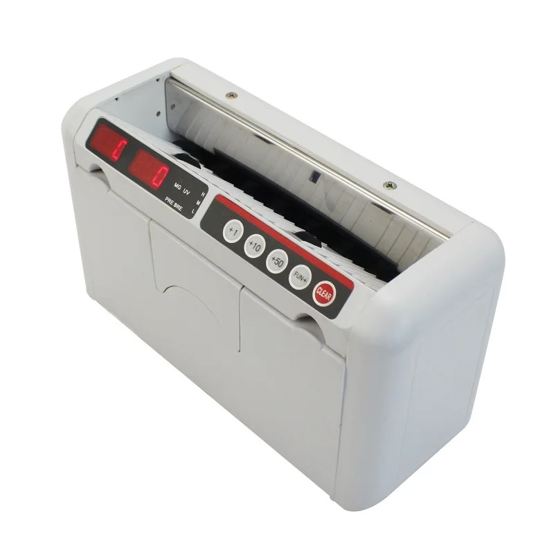 

K-1000 Portable Money Counter with Rechargeable Battery Money Detector UV MG Mini Currency Bill Counting Machine