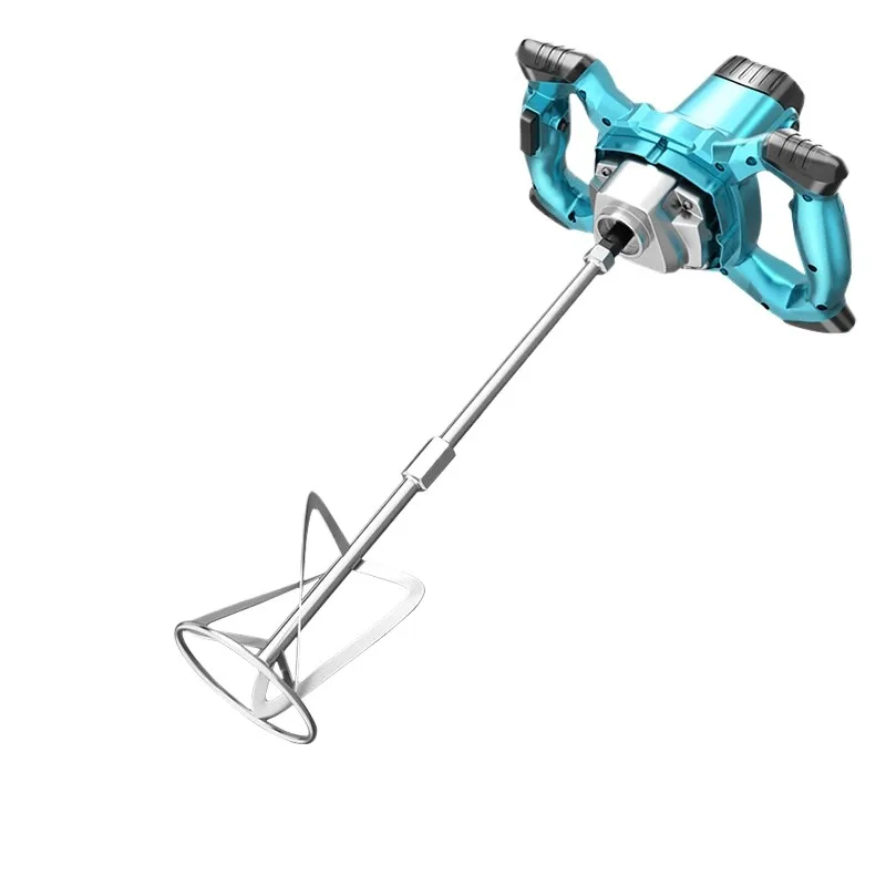 

Мощный миксер-дрель для тяжелых работ: инструмент для смешивания шпатлевки, цемента, строительного раствора и краски