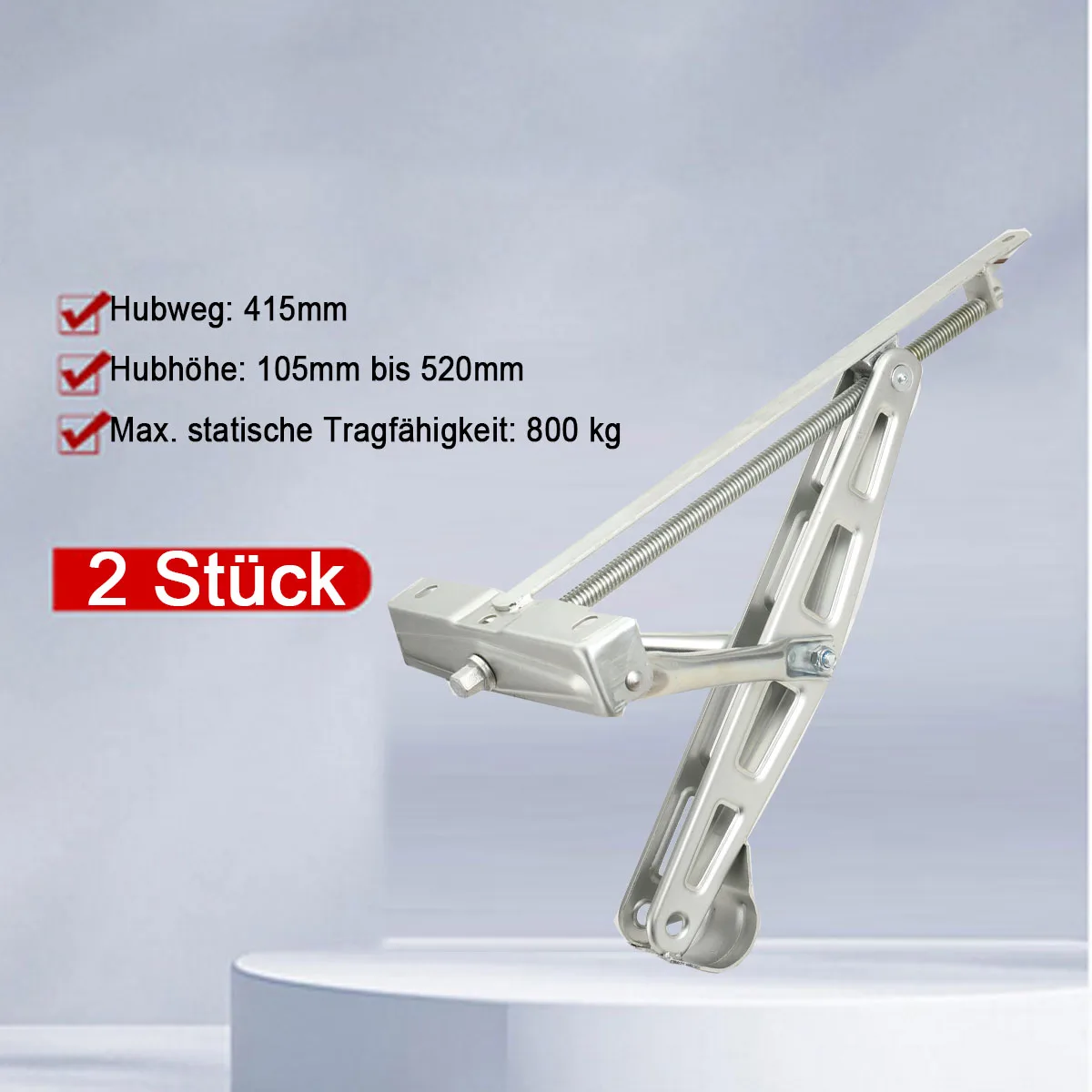 2 قطعة 800 كجم مقطورة استقرار قدرة استقرار الساقين رافع جاك RV وقوف السيارات دعم دليل الروك رفع Outriggers