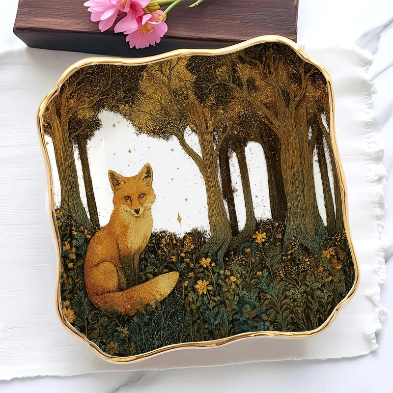 

1 шт., обручальное кольцо с изображением лисы в стиле фэнтези, подарок подружке невесты для женщин