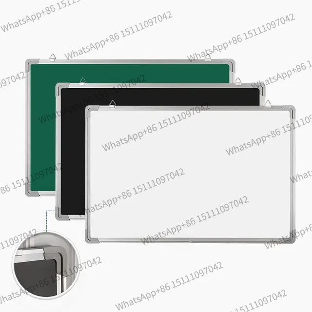 School office magnetic dry wipe double-sided whiteboard