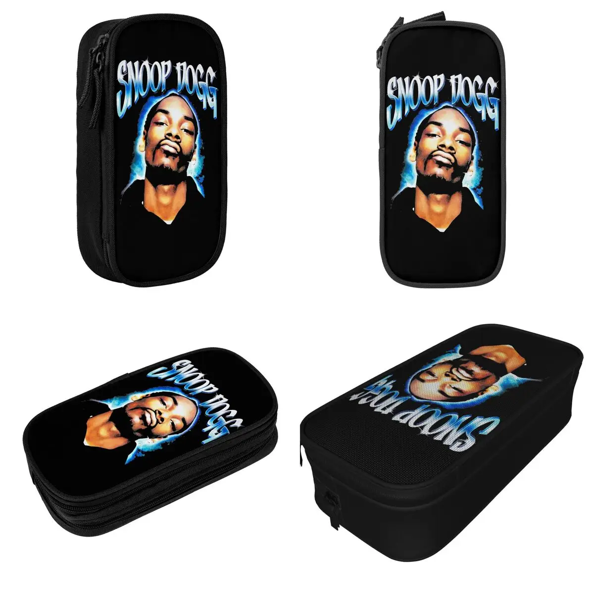 Snoop Dogg Federmäppchen New Rap Vintage 90er Jahre Stifthalter Taschen Student Große Aufbewahrung Büro Geschenke Federmäppchen
